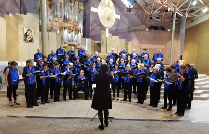 Concert-méditation donné à l’église Sainte-Bernadette - mai 2019